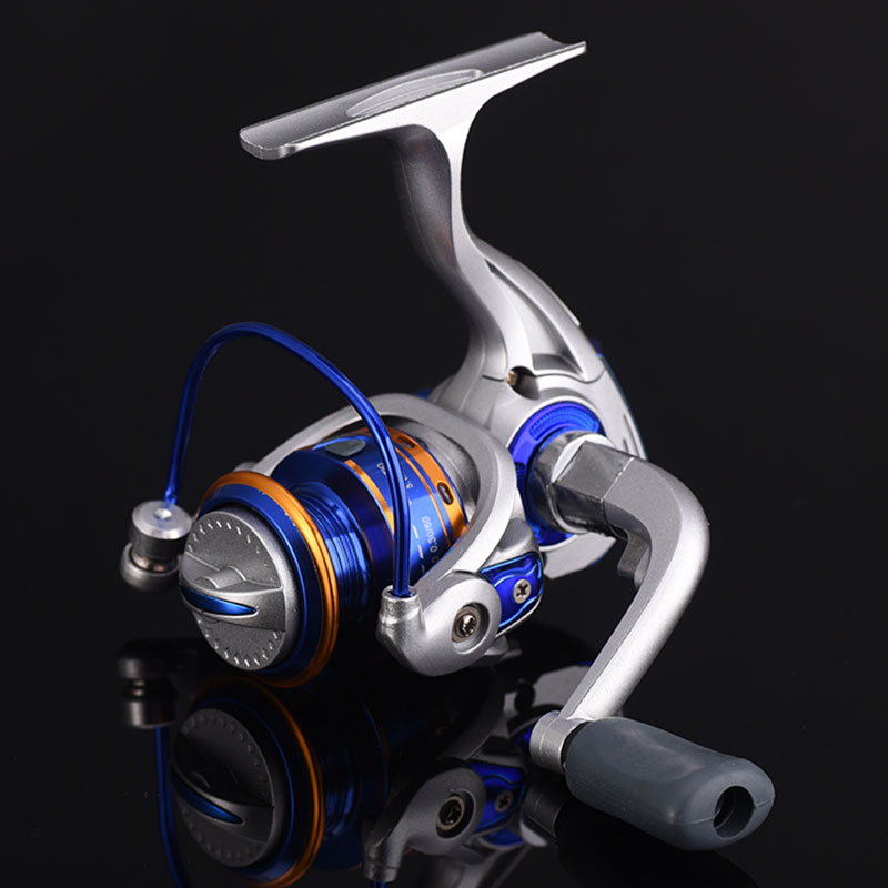 câu cá ngoài trời spinning reel dây câu bánh xe